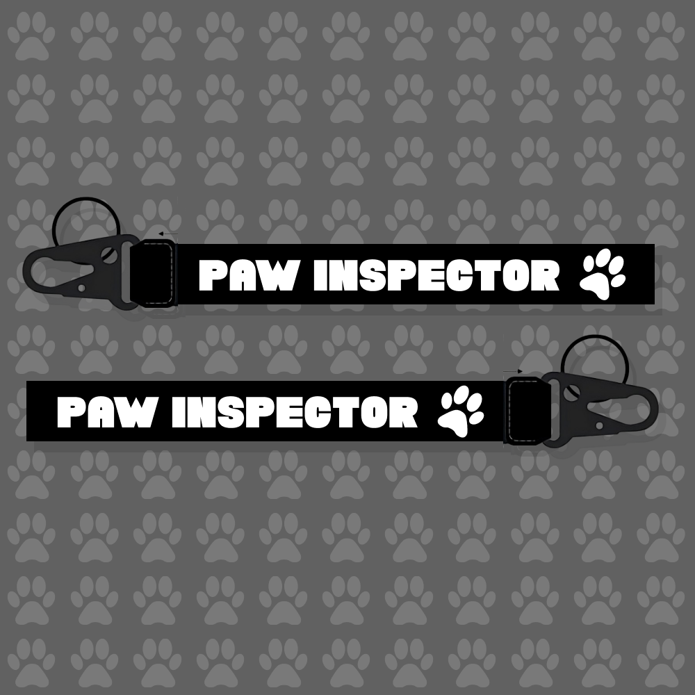 PAW INSPECTOR Lanyard Black