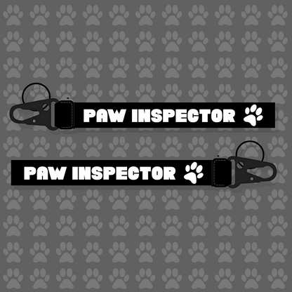 PAW INSPECTOR Lanyard Black